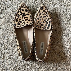 Steve Madden Feather Loafer Leopard